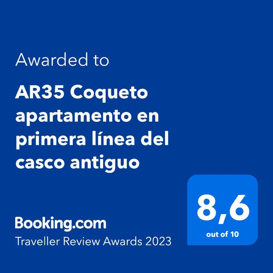 Ar35 Coqueto Apartamento En Primera Linea Del Casco Antiguo 빌라조요사 외부 사진